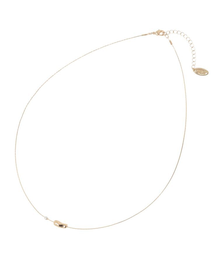 AMERICAN HOLIC「メタルパールトップネックレス」|ネックレス|