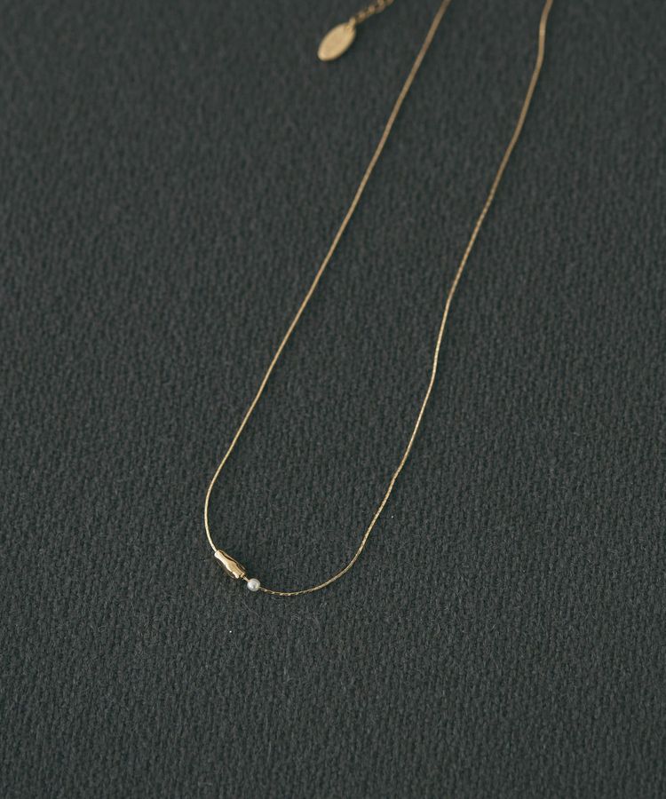 AMERICAN HOLIC「メタルパールトップネックレス」|ネックレス|