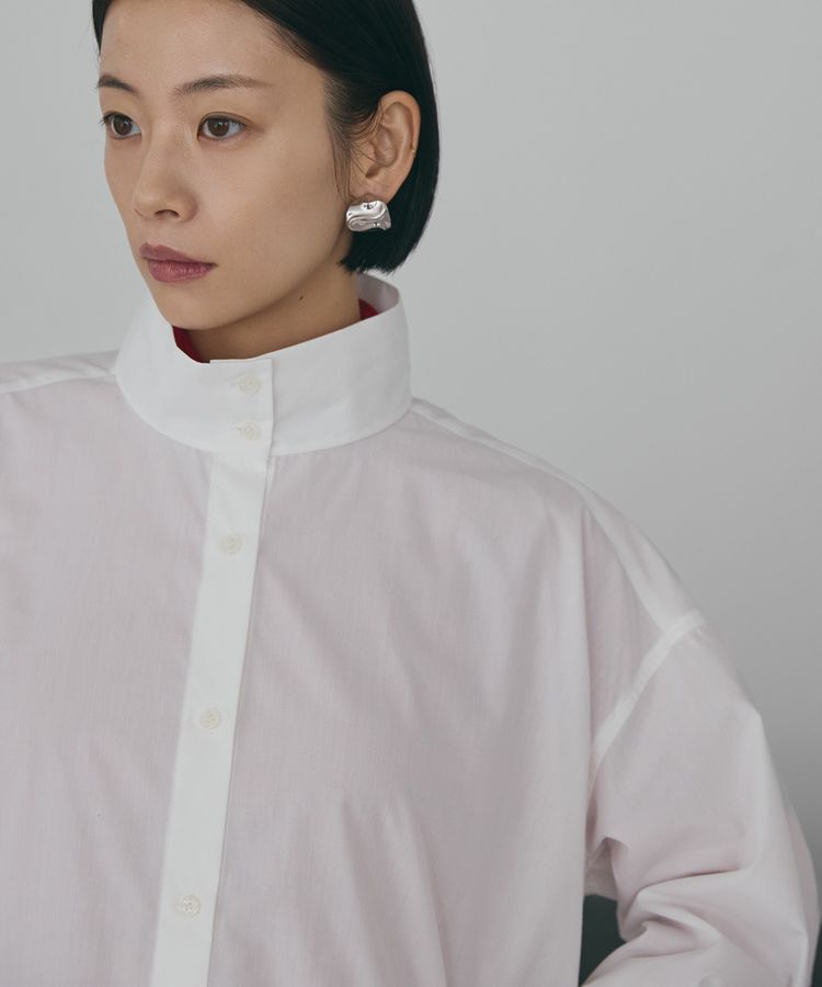 AMERICAN HOLIC「イージーケアハイネックシャツ」|シャツ・ブラウス|