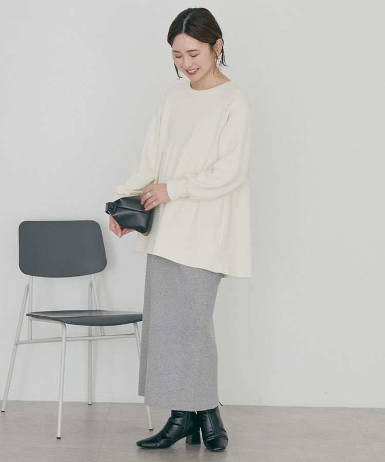 AMERICAN HOLIC「フクレジャガードペプラムプルオーバー」|Tシャツ・カットソー|