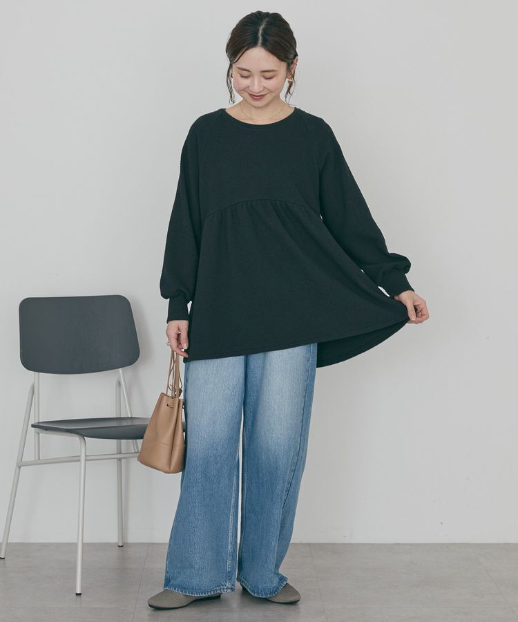 AMERICAN HOLIC「フクレジャガードペプラムプルオーバー」|Tシャツ・カットソー|