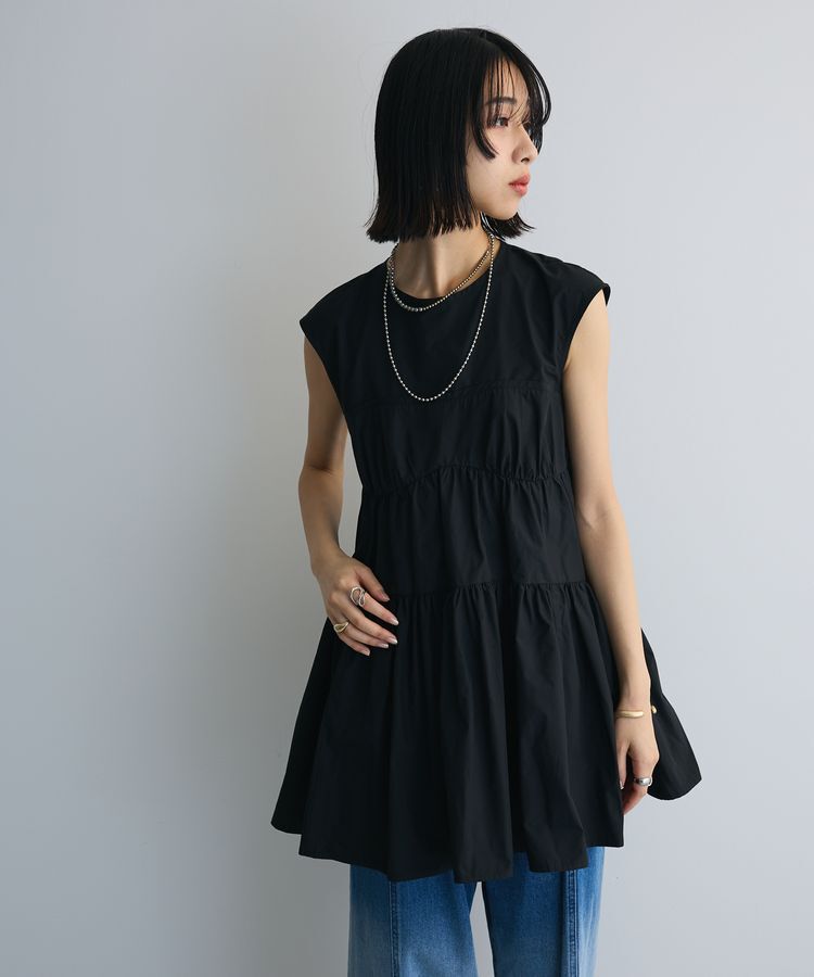 AnriettMusee「コルセット風ミニワンピース」|ワンピース|