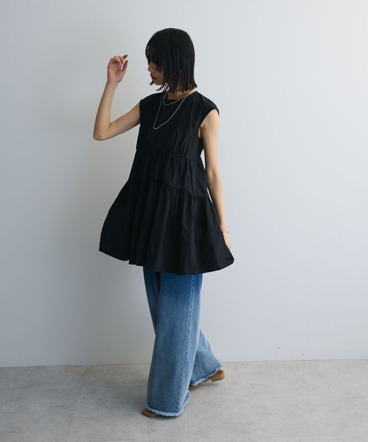 AnriettMusee「コルセット風ミニワンピース」|ワンピース|