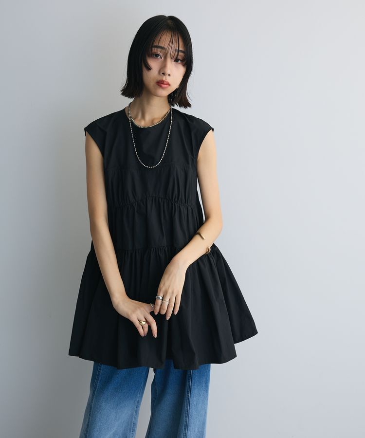 AnriettMusee「コルセット風ミニワンピース」|ワンピース|