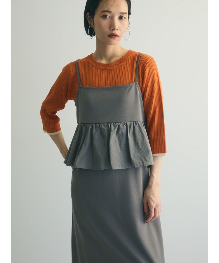 armonia「armonia.ペプラムキャミワンピース」|ワンピース|