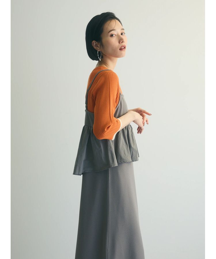 armonia「armonia.ペプラムキャミワンピース」|ワンピース|