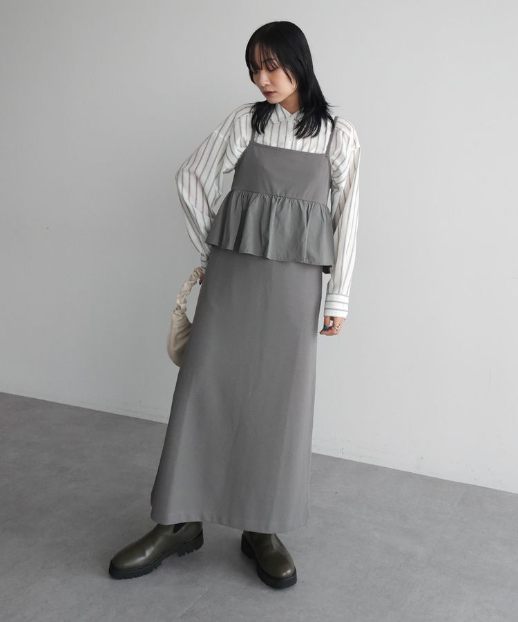 armonia「armonia.ペプラムキャミワンピース」|ワンピース|