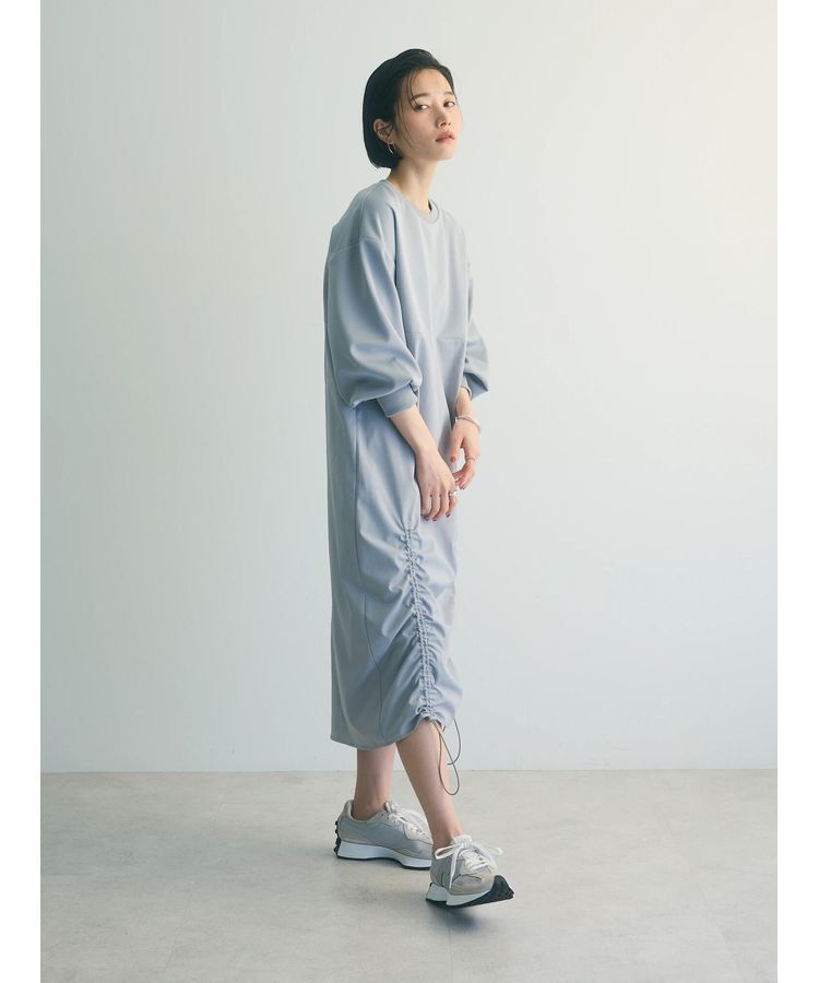 armonia「armonia.異素材シャーリングワンピース」|ワンピース|