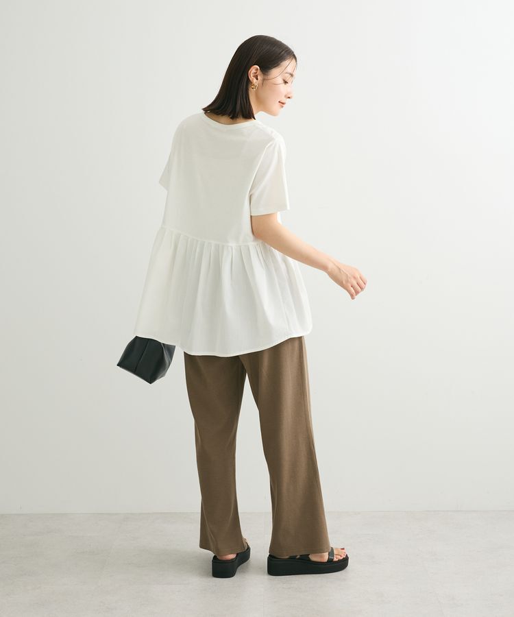 Green Parks「・swing　by　リブカットソーイージーパンツ」|その他|