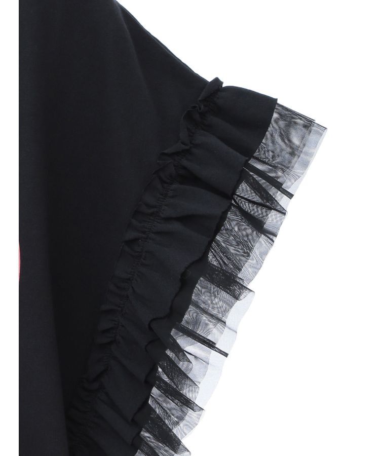 Green Parks「ミッキーマウスクラブ/袖フリルショート丈TEE」|Tシャツ・カットソー|