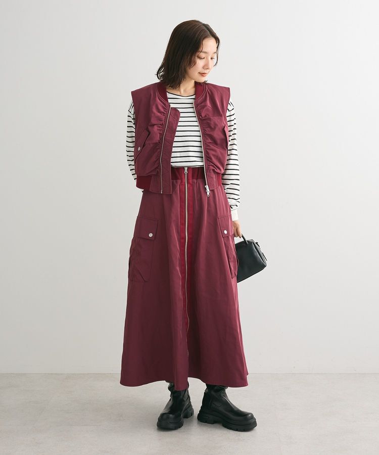 Green Parks「・SUGAR SPOON ミリタリーフレアスカート」|スカート|