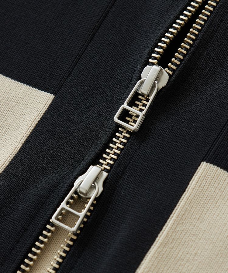 Green Parks「・furry rate かる～いニットZIPブルゾン」|カーディガン|