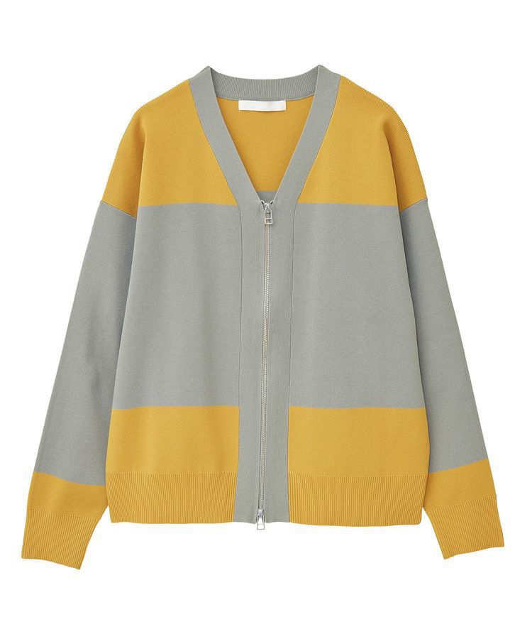 Green Parks「・furry rate かる～いニットZIPブルゾン」|カーディガン|