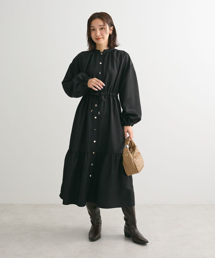 Green Parks「・ELENCARE DUE イロイロ釦ワンピース」|ワンピース|