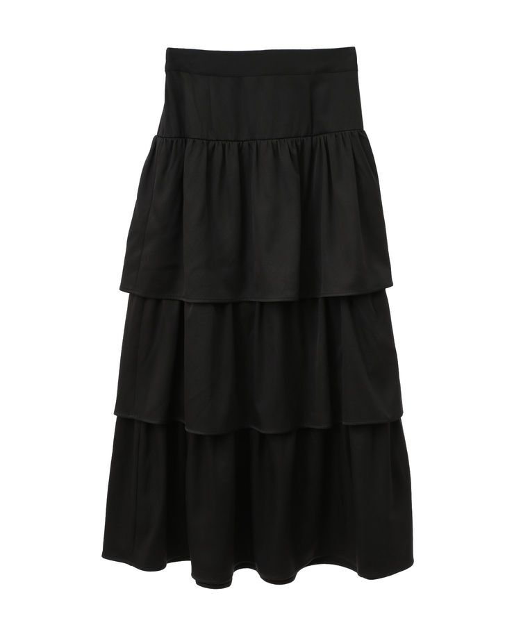 Green Parks「・ELENCARE DUE ティアードロングスカート」|スカート|