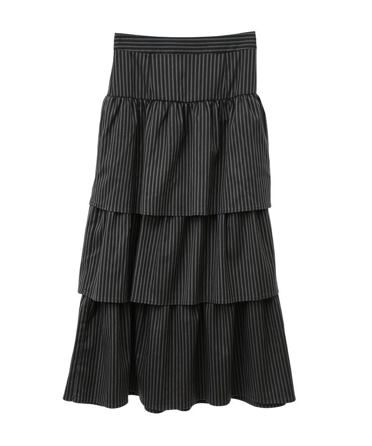 Green Parks「・ELENCARE DUE ティアードロングスカート」|スカート|