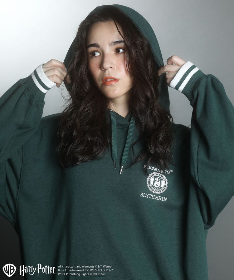 Green Parks「ハリー・ポッター/袖口ライン裏毛フーディー」|スウェット・ジャージ|