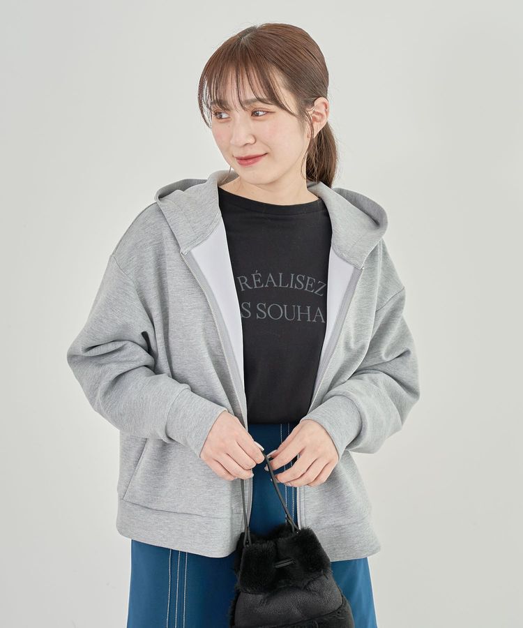 Green Parks「Soft Cushion ダンボールZipパーカー」|カーディガン|