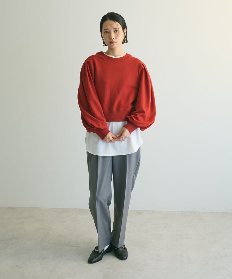 armonia「armonia.タックスリーブスウェット」|スウェット・ジャージ|
