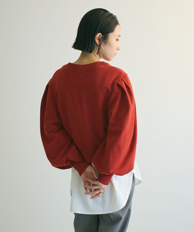 armonia「armonia.タックスリーブスウェット」|スウェット・ジャージ|
