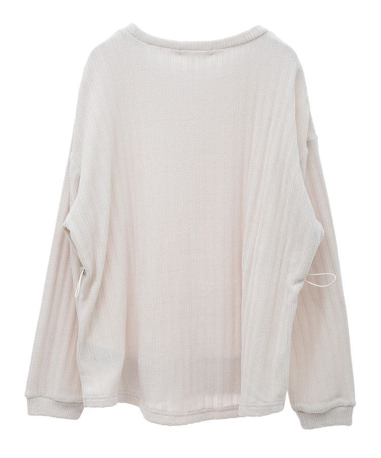 Green Parks「ベロアドッキングプルオーバー」|ニット・セーター|