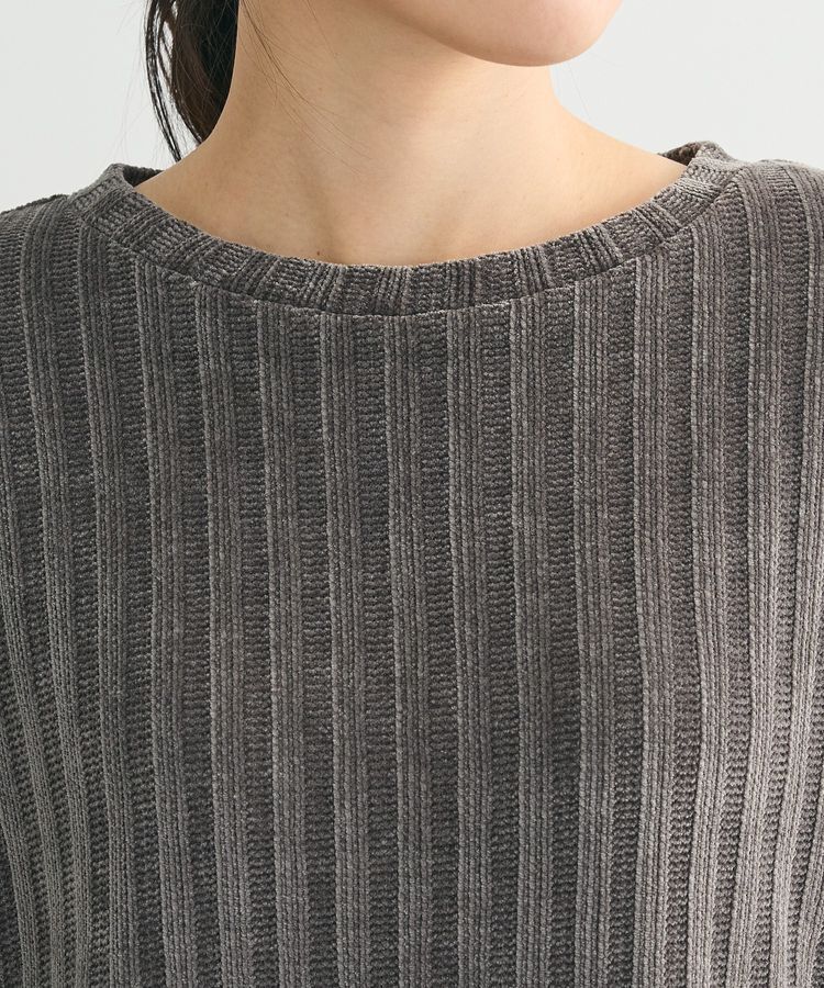 Green Parks「ベロアドッキングプルオーバー」|ニット・セーター|