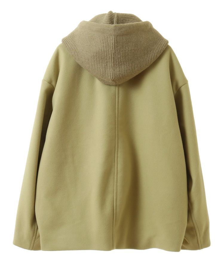 Green Parks「2WAYニットフードウールライクジャケット」|テーラードジャケット|