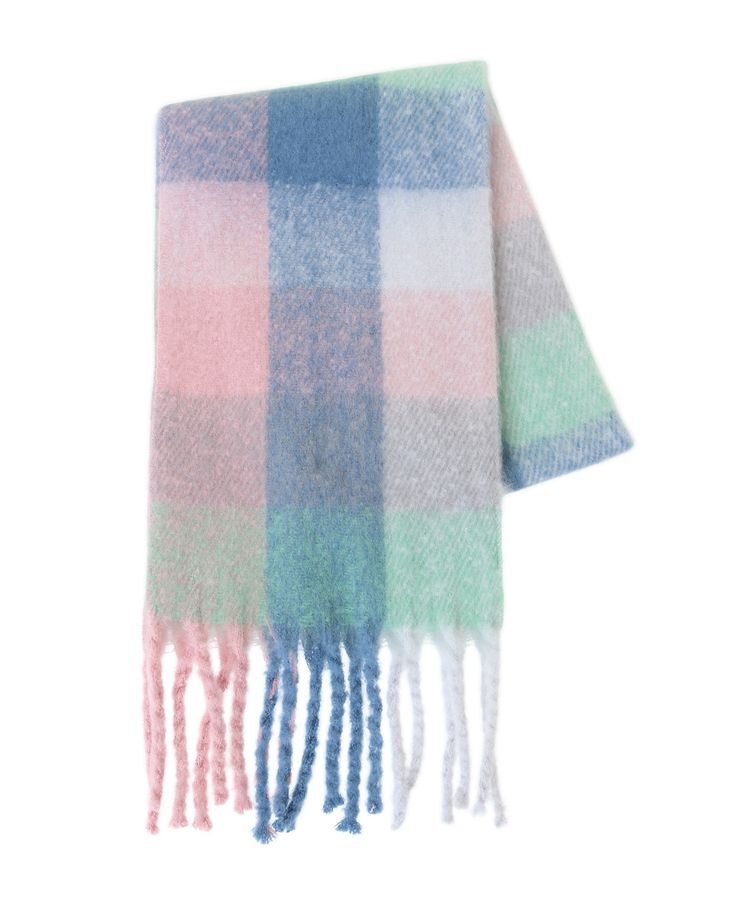 Green Parks「ボリュームチェックマフラー」|マフラー|