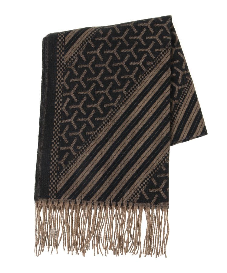 Green Parks「・チドリガラストール」|ストール|Black