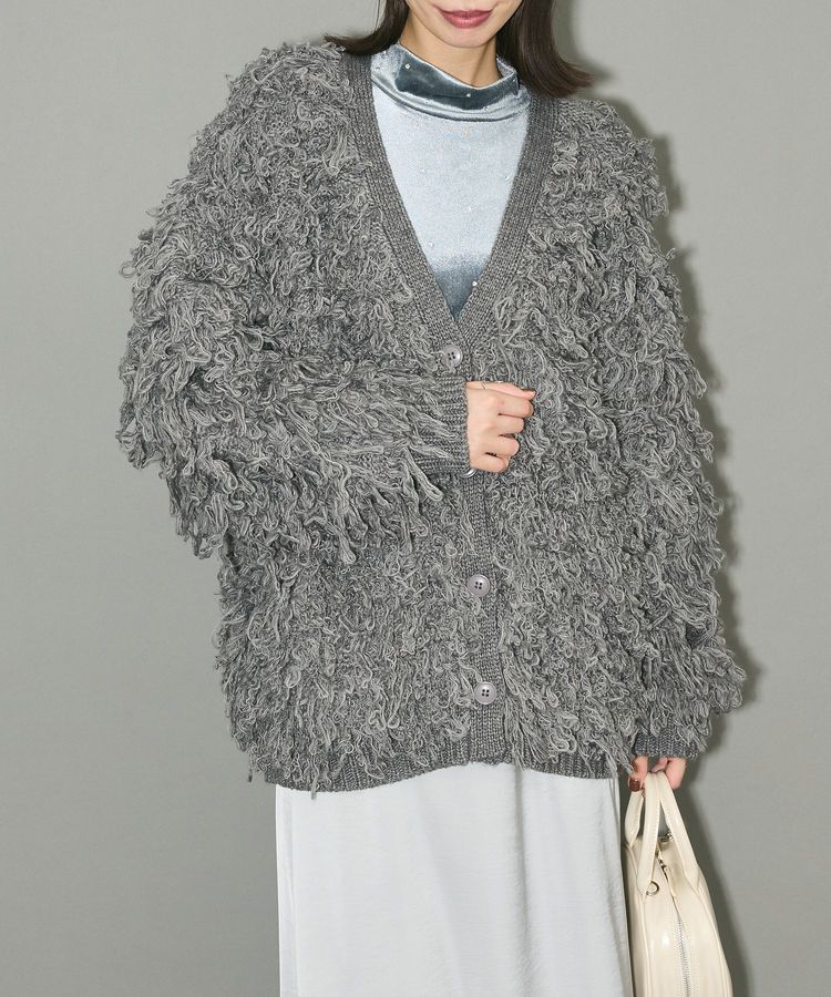 AnriettMusee「ラインストーンハイネックトップス」|Tシャツ・カットソー|