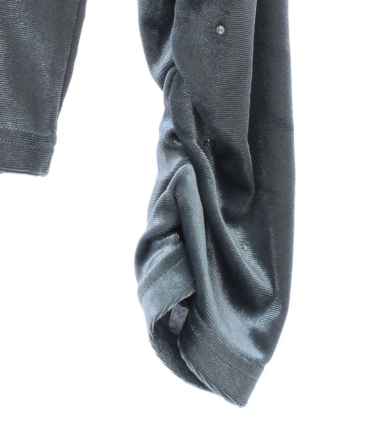 AnriettMusee「ラインストーンハイネックトップス」|Tシャツ・カットソー|