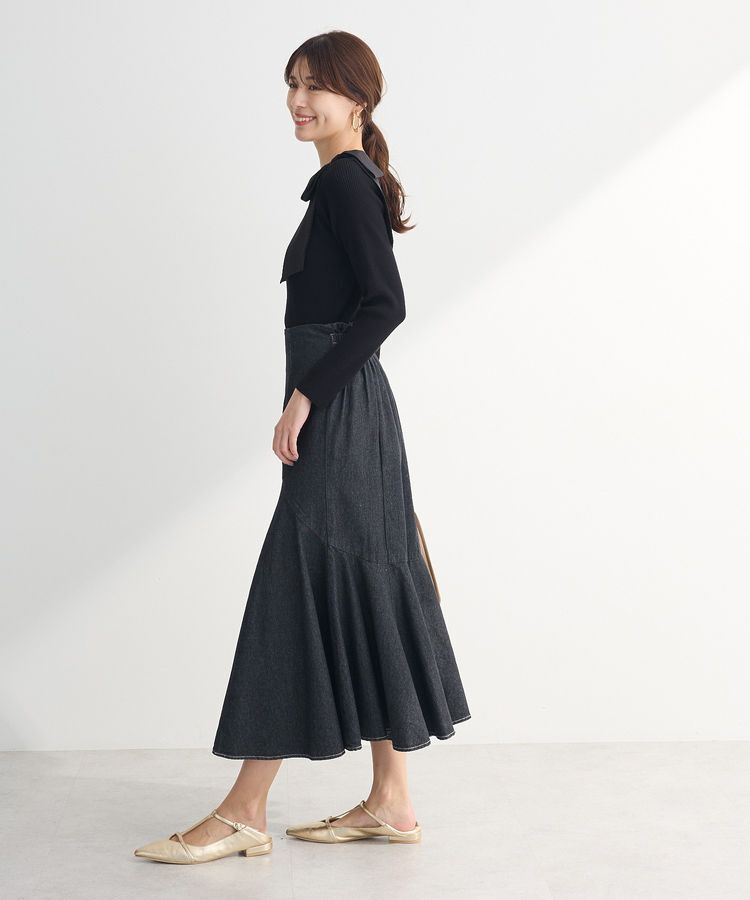 Green Parks「・swing by ショルダーリボンプルオーバー」|Tシャツ・カットソー|