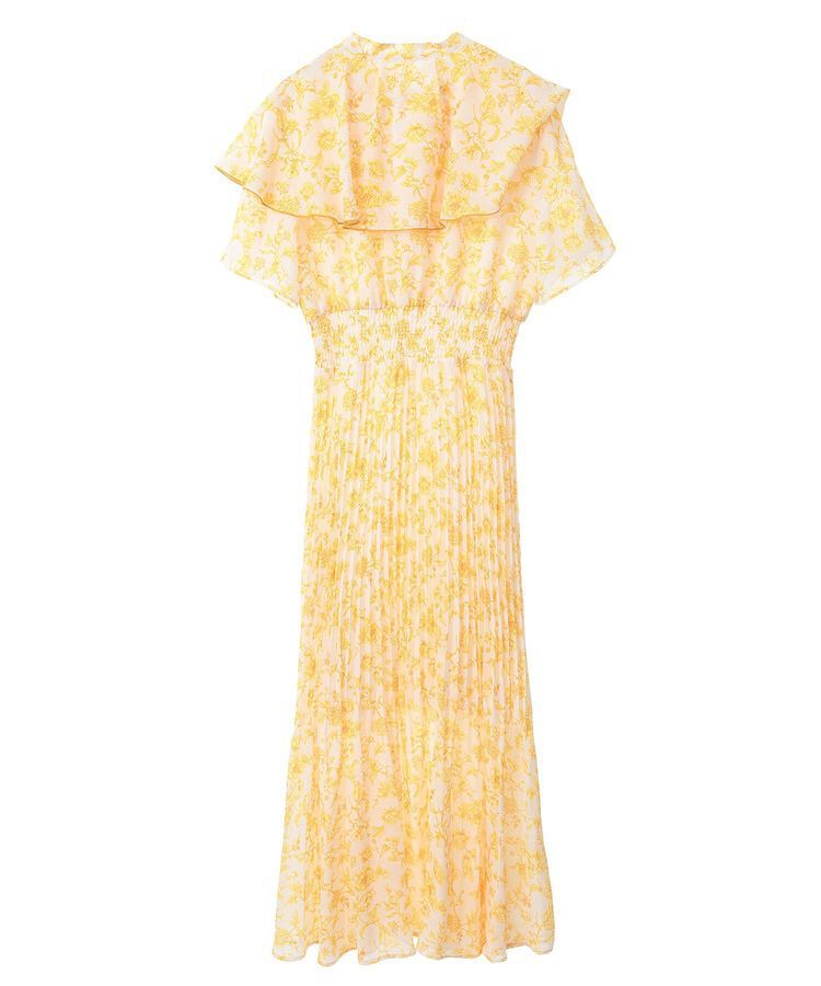 Green Parks「dazzlin フレンチスリーブ花柄ワンピース」|ワンピース|