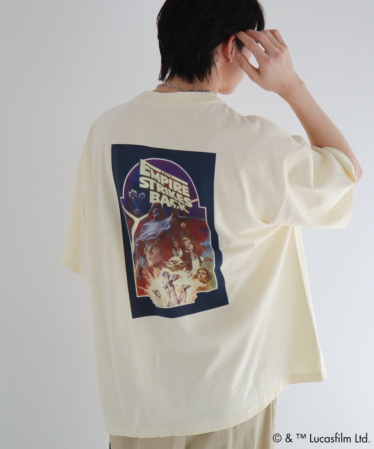 Green Parks「STAR WARS/グラフィック半袖BIGTEE」|Tシャツ・カットソー|Cream