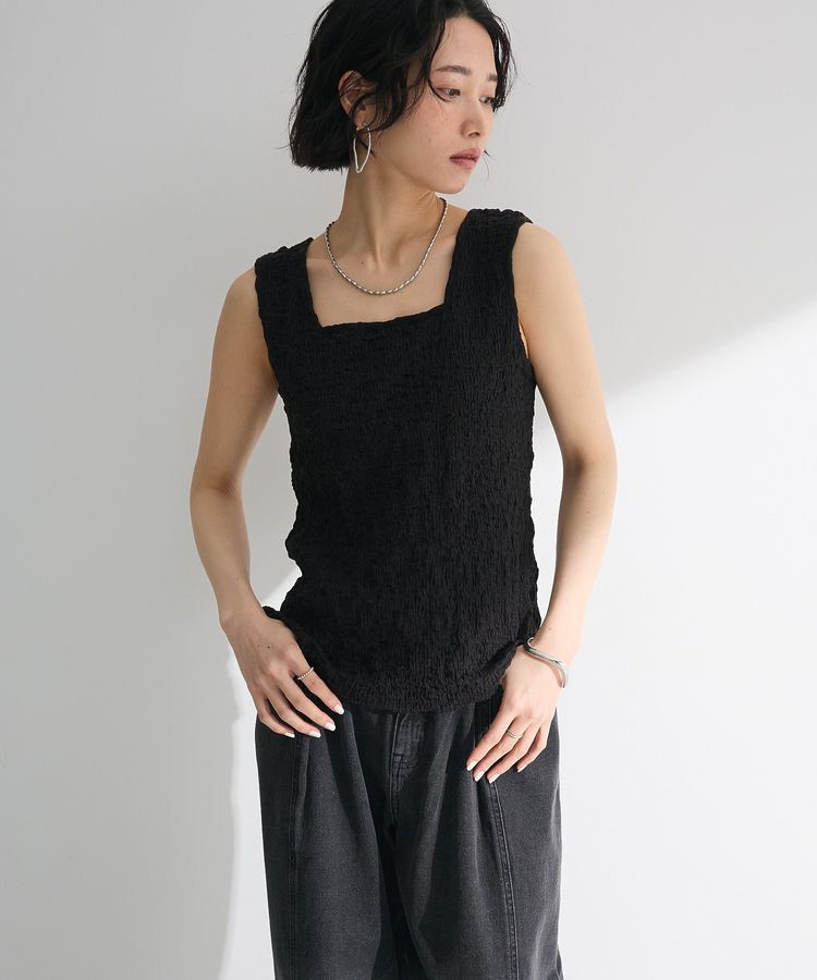 Green Parks「表面感タンクトップ」|インナー|