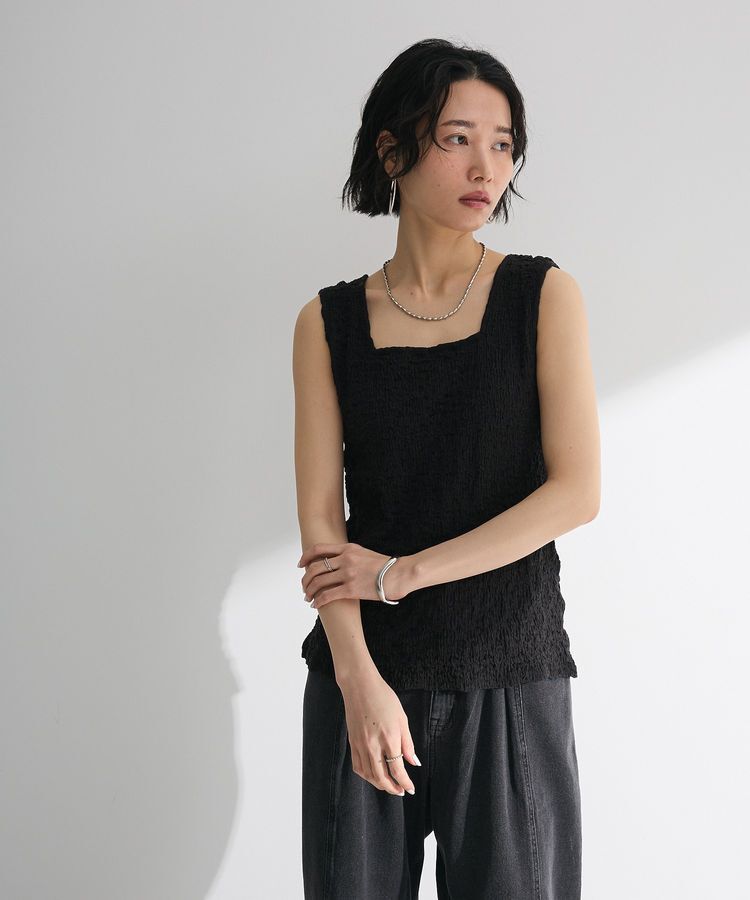 Green Parks「表面感タンクトップ」|インナー|