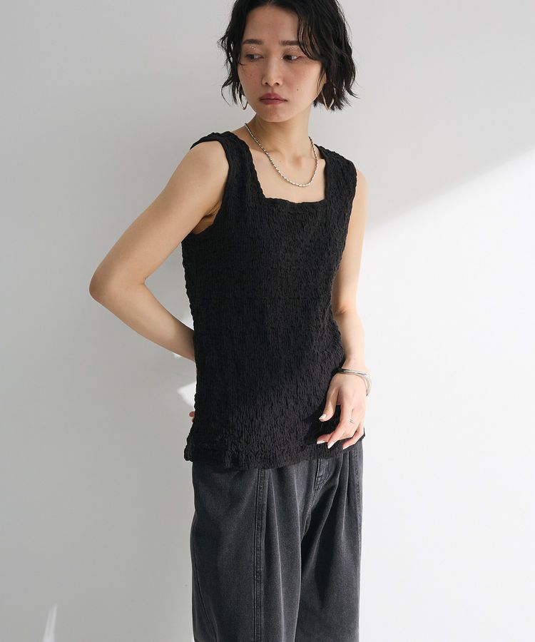 Green Parks「表面感タンクトップ」|インナー|