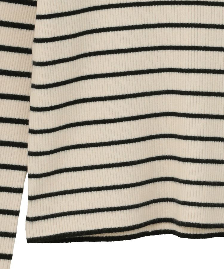 Green Parks「ラメライン入りリブニットプルオーバー」|ニット・セーター|