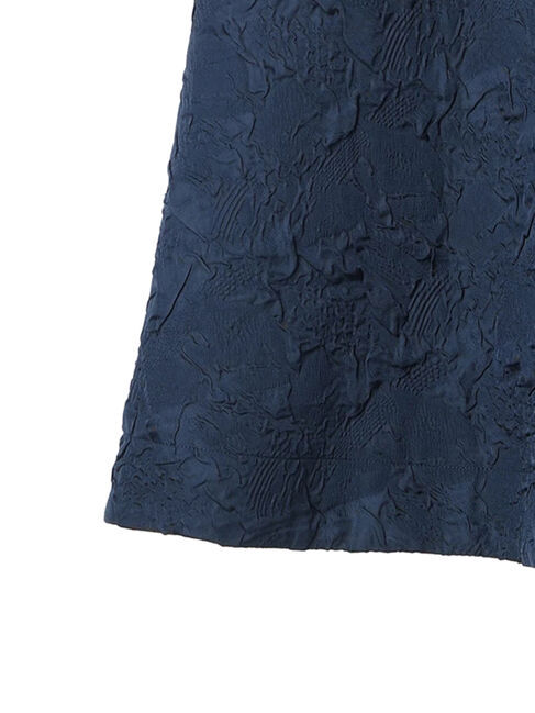 YECCA VECCA「ふくれジャガード中綿フレアスカート」|フレア|