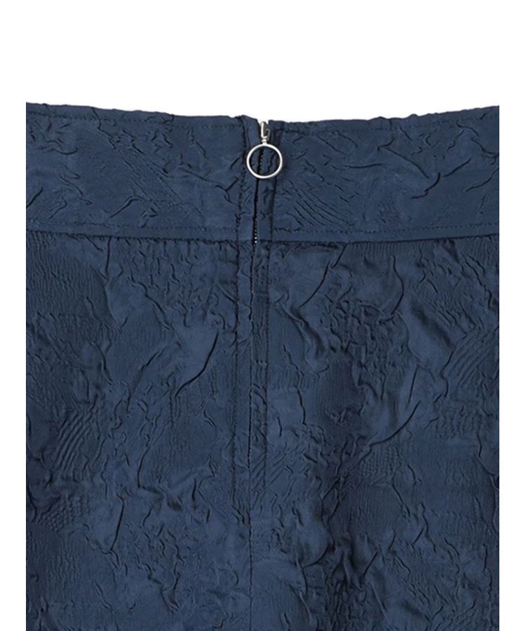 YECCA VECCA「ふくれジャガード中綿フレアスカート」|フレア|