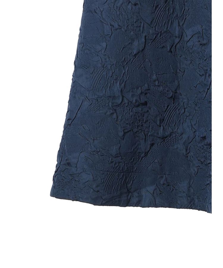 YECCA VECCA「ふくれジャガード中綿フレアスカート」|フレア|