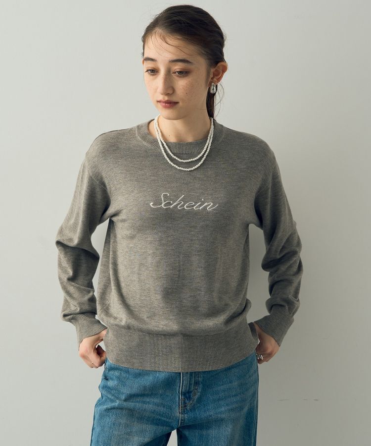 YECCA VECCA「ロゴニット」|ニット・セーター|