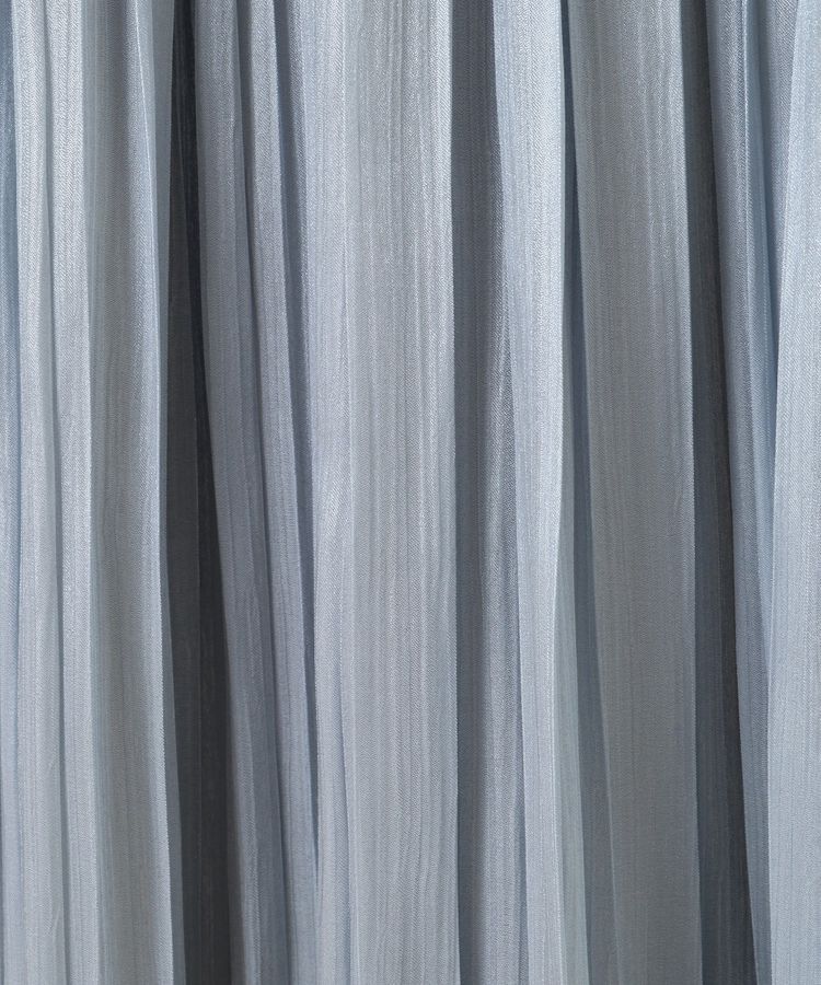 YECCA VECCA「シャイニーサテンプリーツスカート」|スカート|