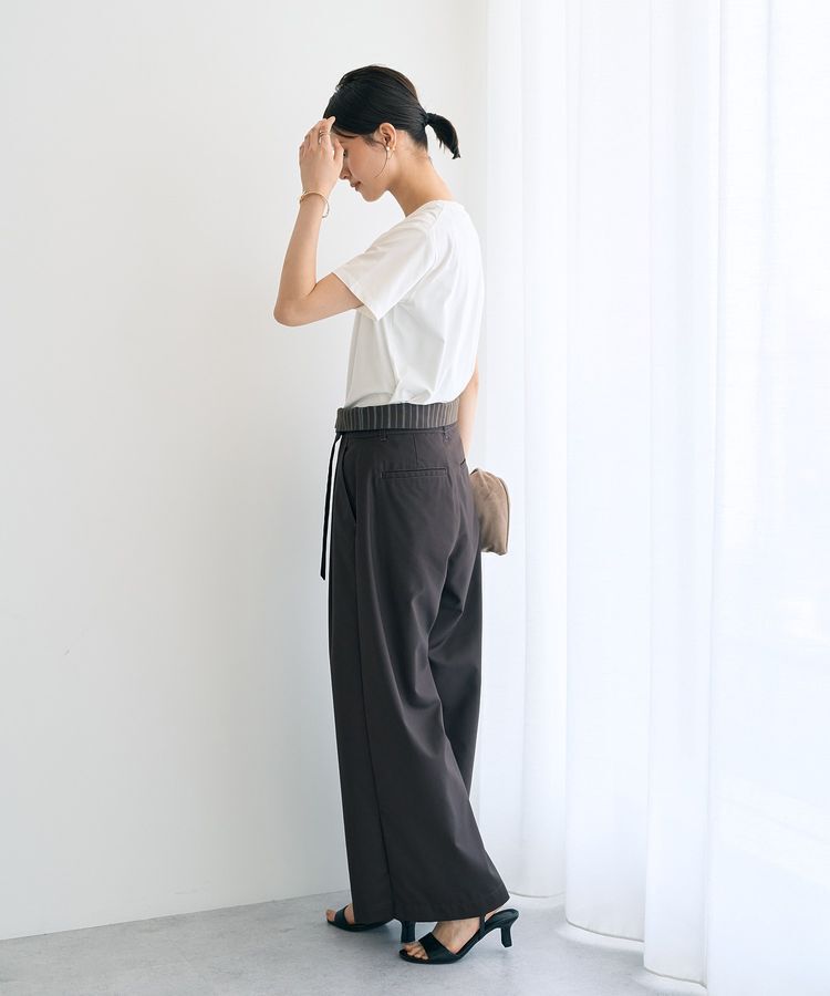 YECCA VECCA「スパンコールロゴTee」|Tシャツ・カットソー|