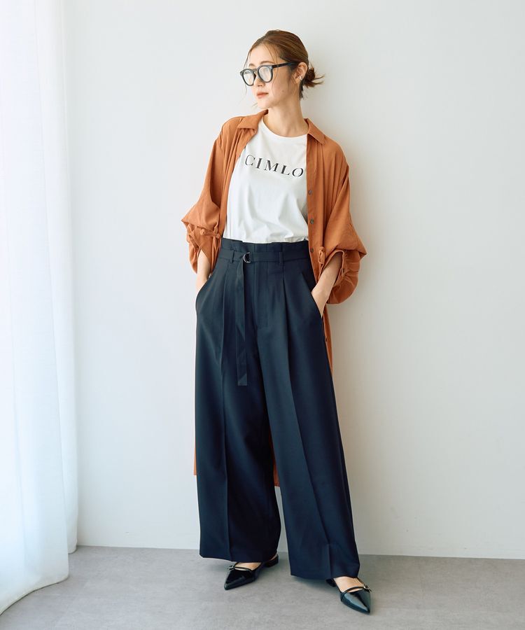 YECCA VECCA「スパンコールロゴTee」|Tシャツ・カットソー|