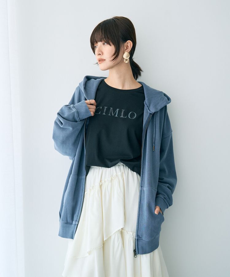 YECCA VECCA「スパンコールロゴTee」|Tシャツ・カットソー|