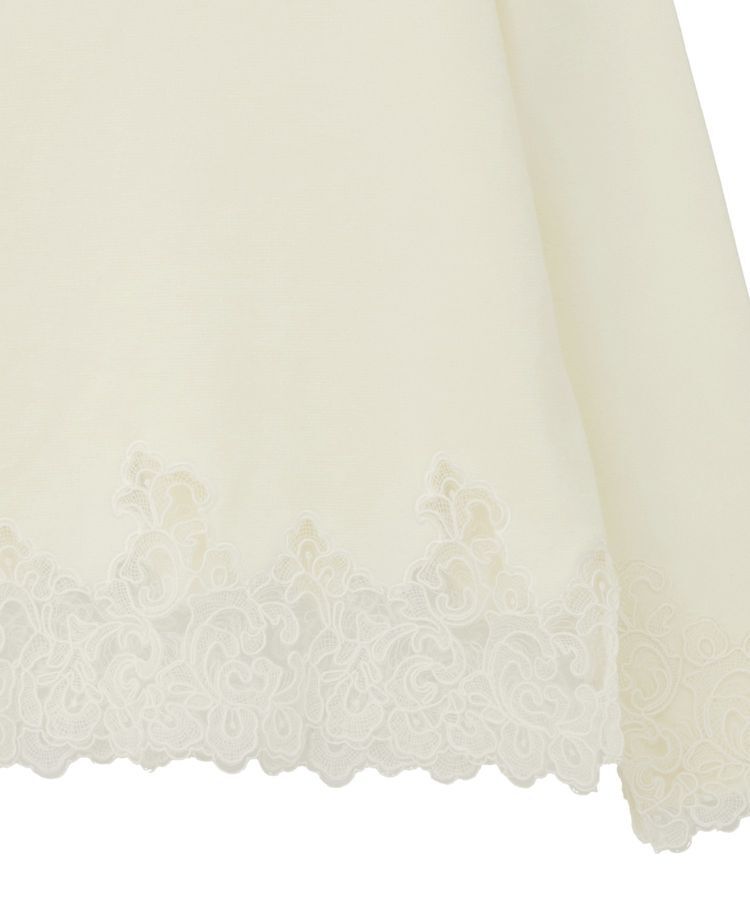 YECCA VECCA「レースヘムニット」|ニット・セーター|