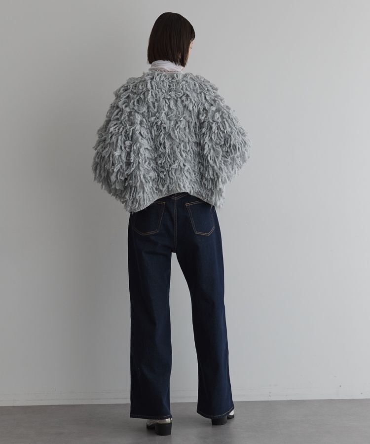 GARAGE OF GOOD CLOTHING「ハイウエストワイドデニムパンツ」|デニム|