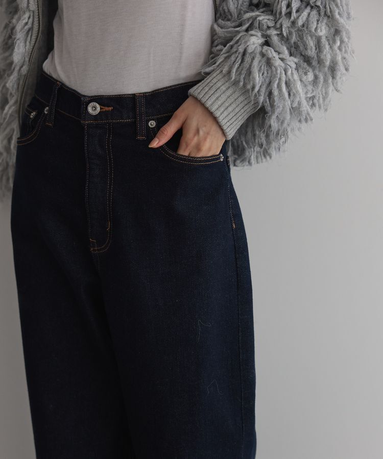 GARAGE OF GOOD CLOTHING「ハイウエストワイドデニムパンツ」|デニム|