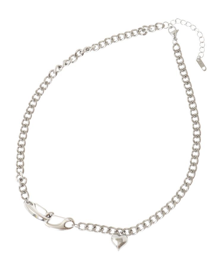GARAGE OF GOOD CLOTHING「STAINLESS2wayハートチャームネックレス」|ネックレス|